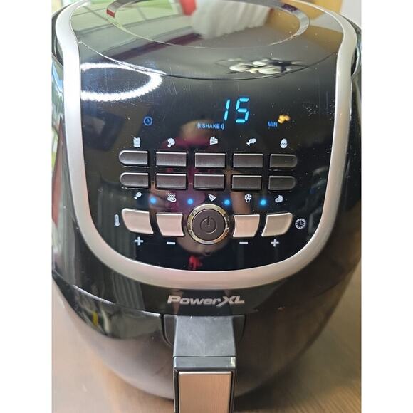 New PowerXL 7qt 1700W Air Fryer - Black - Picture 10 of 16